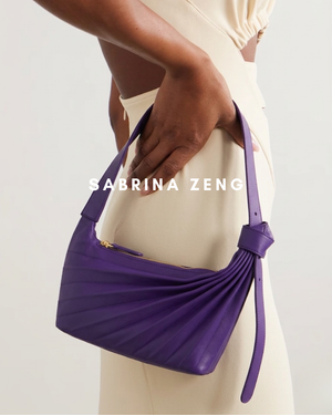 Chiaroscuro Sea Shoulder Bag Deep Purple