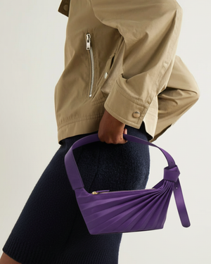 Chiaroscuro Sea Shoulder Bag Deep Purple