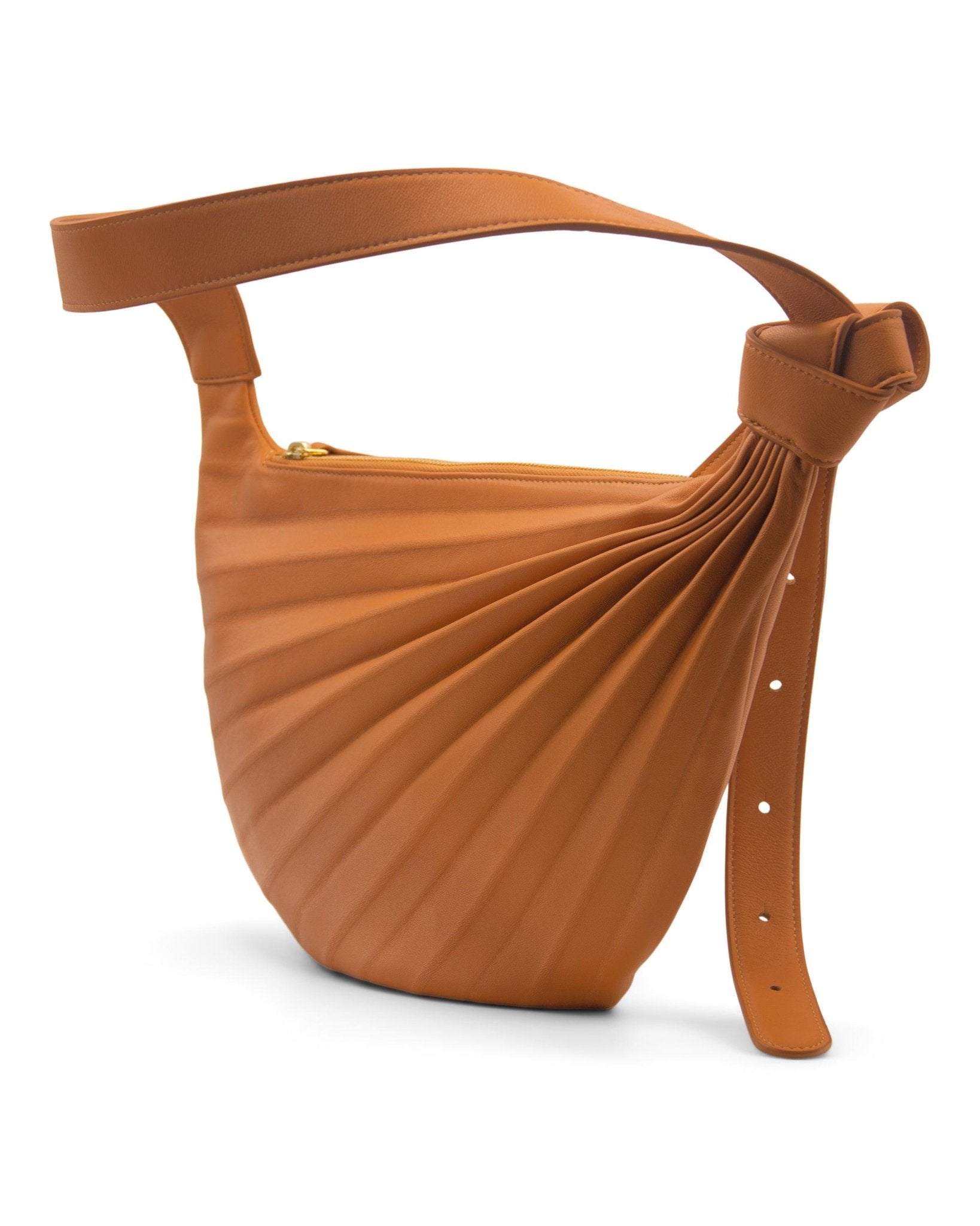 Chiaroscuro Hammock Sling Bag Caramel | Designer Brown Shoulder