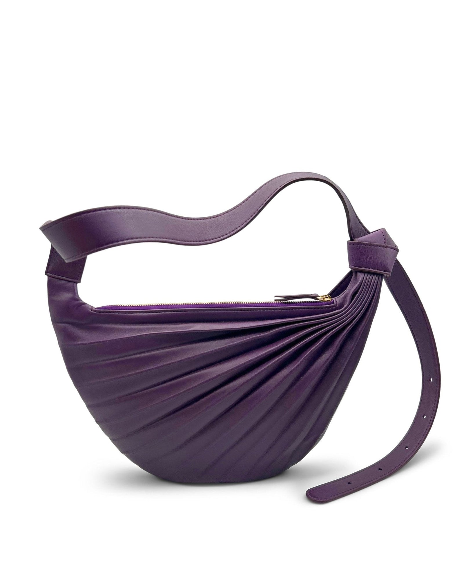 Chiaroscuro Hammock Sling Bag Deep Purple