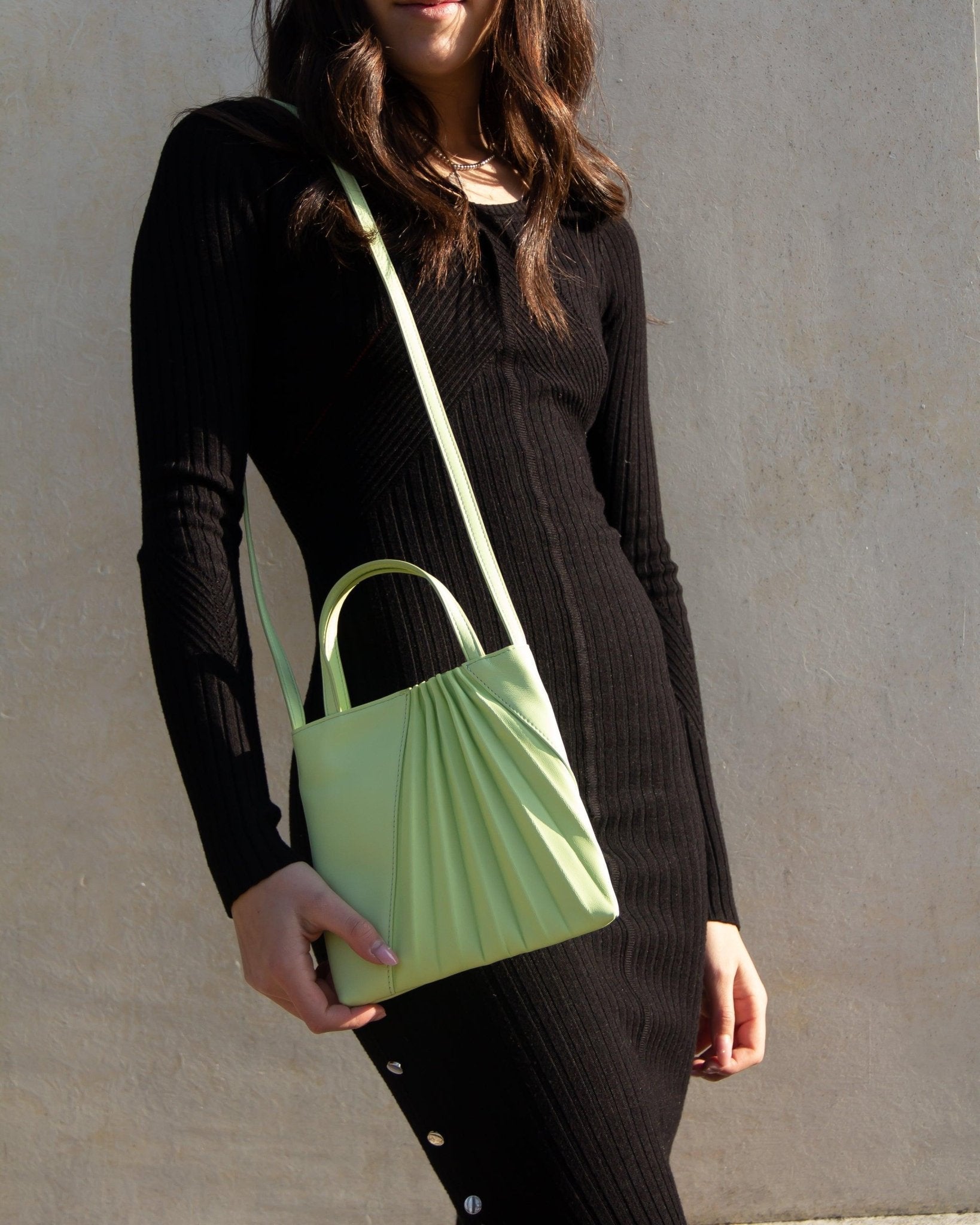Chiaroscuro Mini Tote Bag Pistachio - Sabrina Zeng