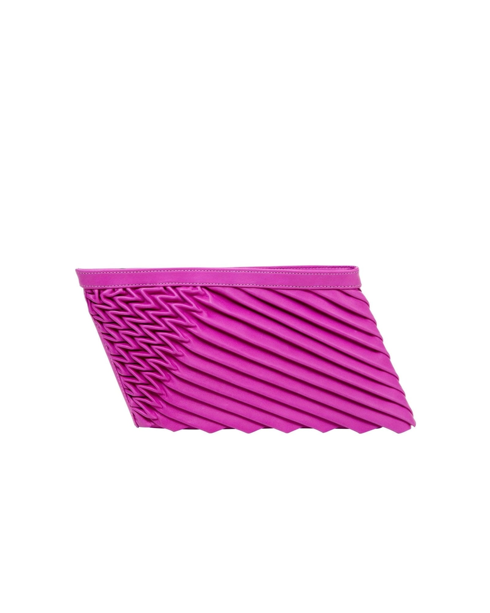 Serendipity Clutch in Orchid Lambskin- Sabrina Zeng