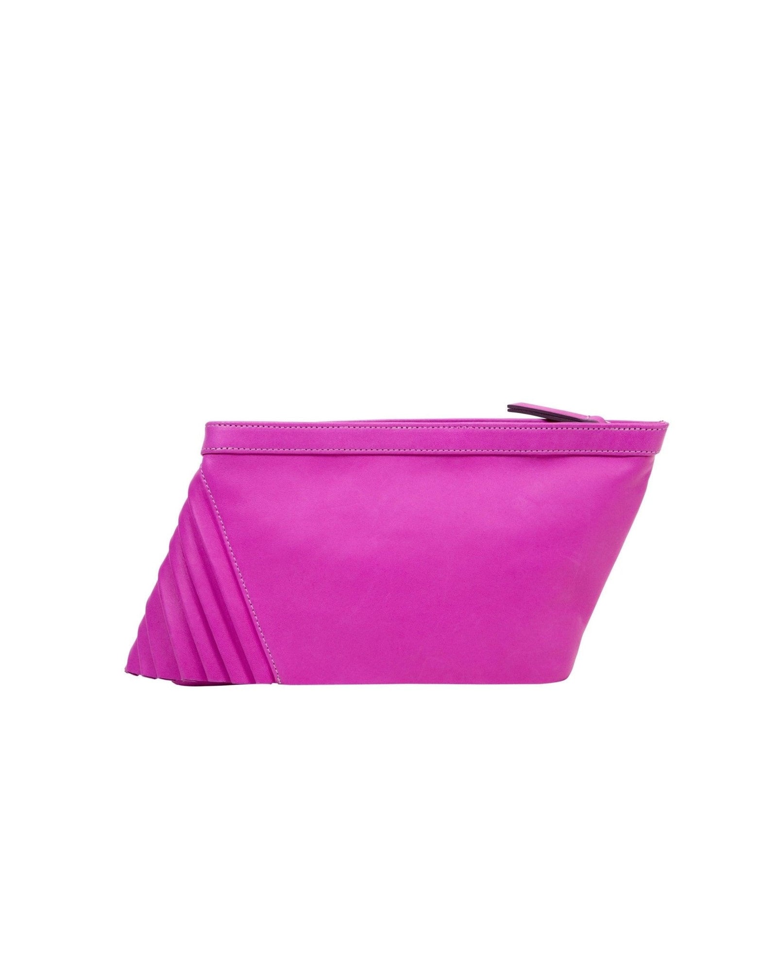 Serendipity Clutch in Orchid Lambskin- Sabrina Zeng